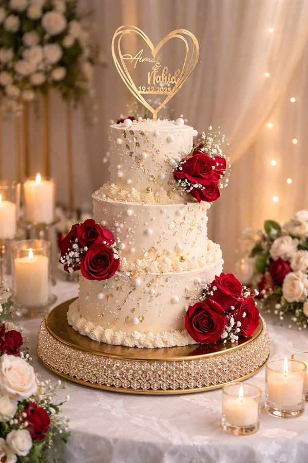 Flowers with Cake